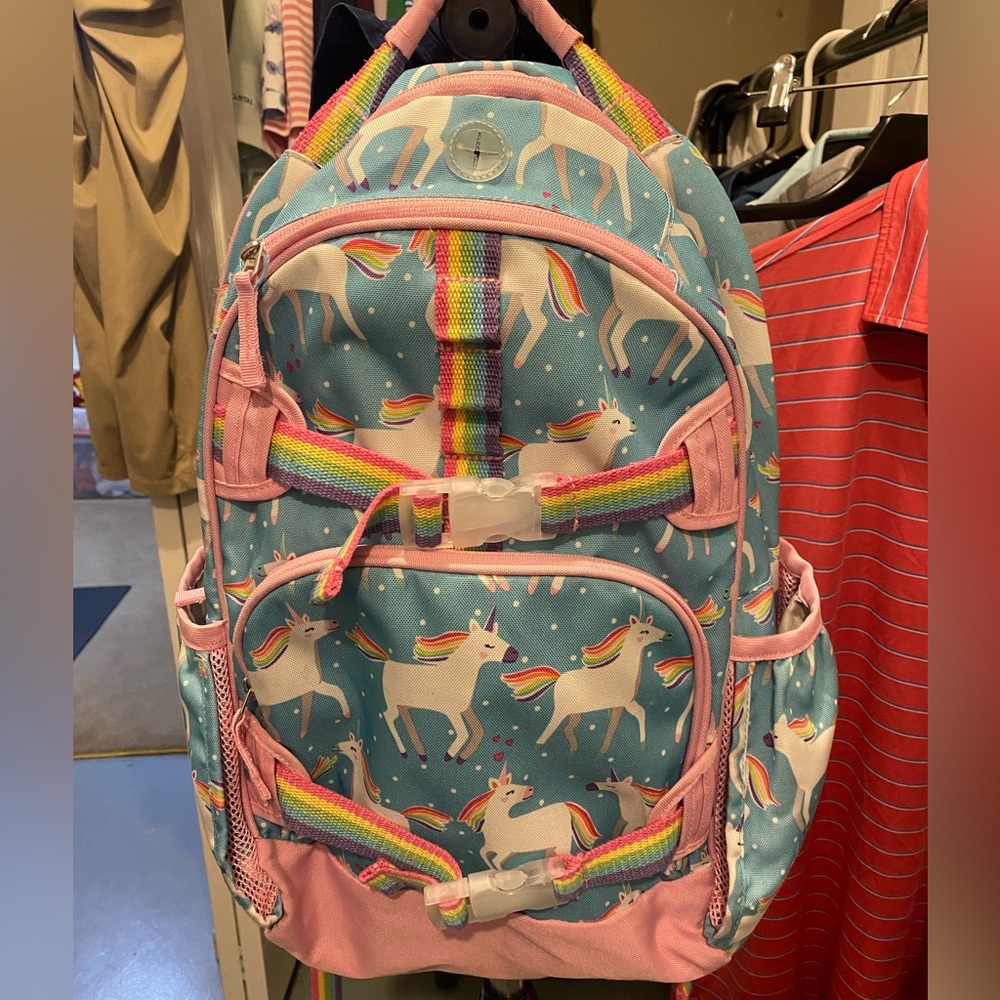 Pottery barn kids unicorn backpack large